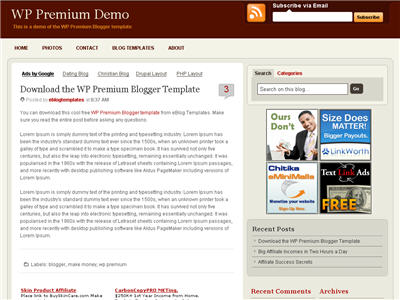 WP Premium WordPress theme thumbnail