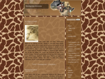 Africa Theme WordPress theme thumbnail