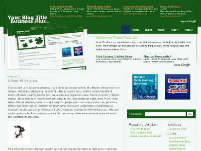 Business Talk WordPress theme thumbnail