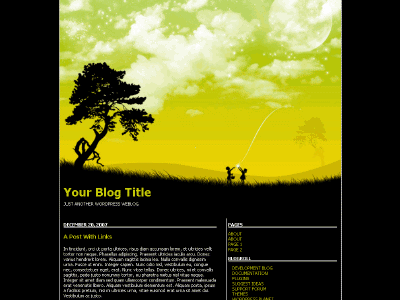 Catch My Shooting Star WordPress theme thumbnail