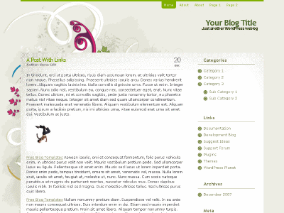 Elegance WordPress theme thumbnail Elegance WordPress theme thumbnail