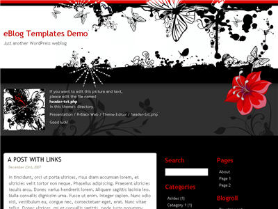 R-Black Web WordPress theme thumbnail R-Black Web WordPress theme thumbnail