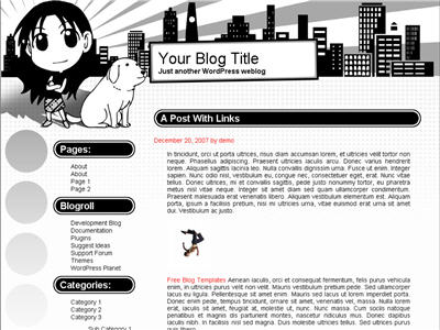AniGirl WordPress theme thumbnail