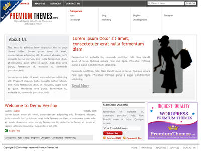 Business WordPress theme thumbnail