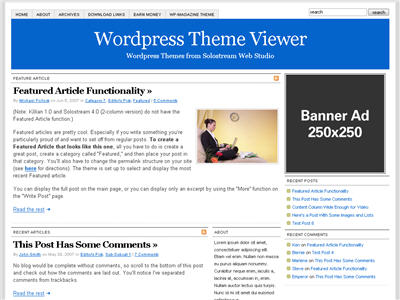 Simplicity 1.0 WordPress theme thumbnail