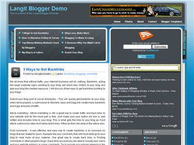 Free Templates for blog 