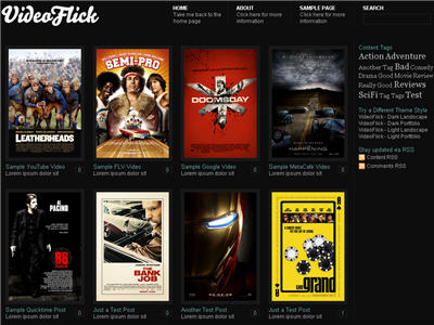 Video Flick WordPress theme thumbnail