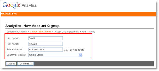 Google Analytics Blogger Step 3